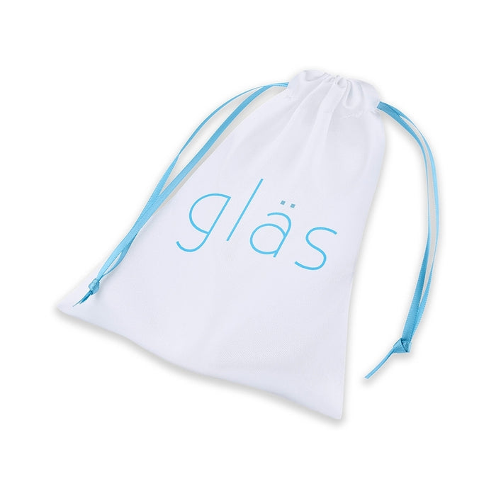 Glas 4 in. Rechargeable Remote-Controlled Vibrating Dotted G-Spot/P-Spot Plug