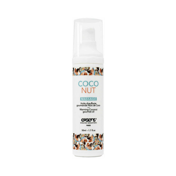 Exsens Warming Massage Oil Coconut 1.7 oz.