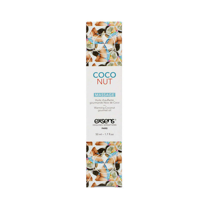 Exsens Warming Massage Oil Coconut 1.7 oz.