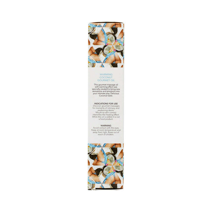 Exsens Warming Massage Oil Coconut 1.7 oz.