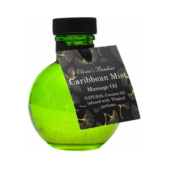 Olivia's Boudoir Massage Oil Caribbean Mist 4 oz.