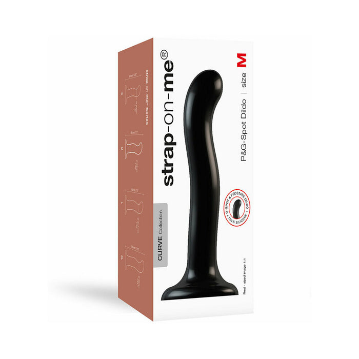 Strap-On-Me P&G-Spot Dildo Medium Black