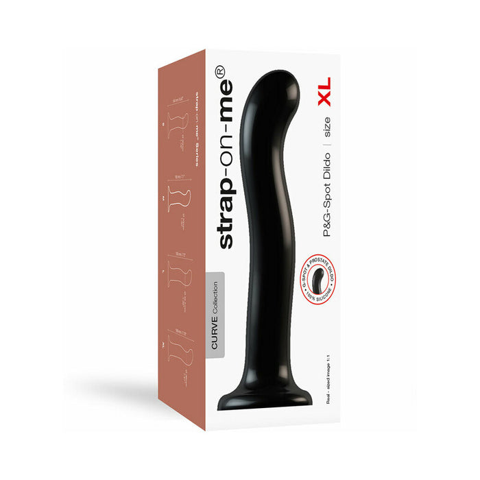 Strap-On-Me P&G-Spot Dildo Black XLarge