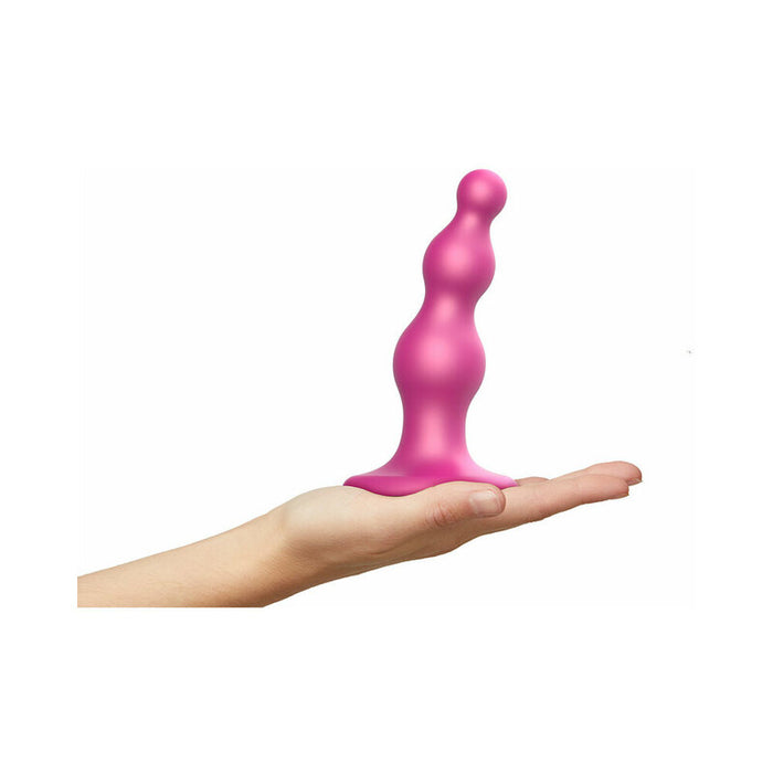 Strap-On-Me Dildo Plug Beads Small Raspberry