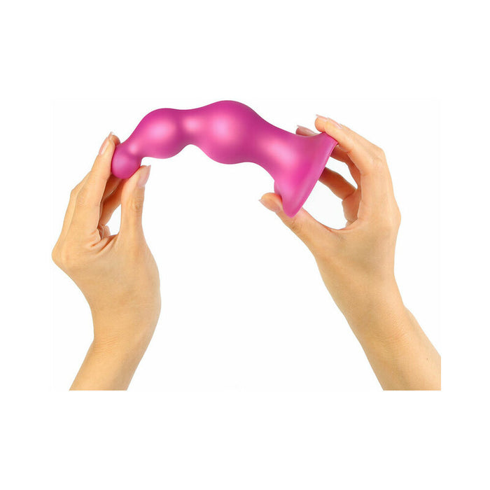 Strap-On-Me Dildo Plug Beads Small Raspberry