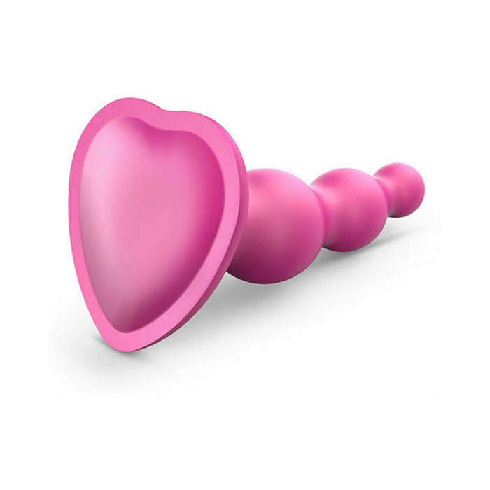 Strap-On-Me Dildo Plug Beads Small Raspberry