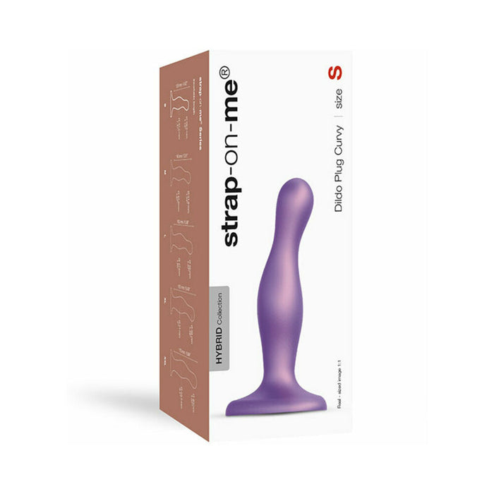 Strap-On-Me Dildo Plug Curvy Small Purple