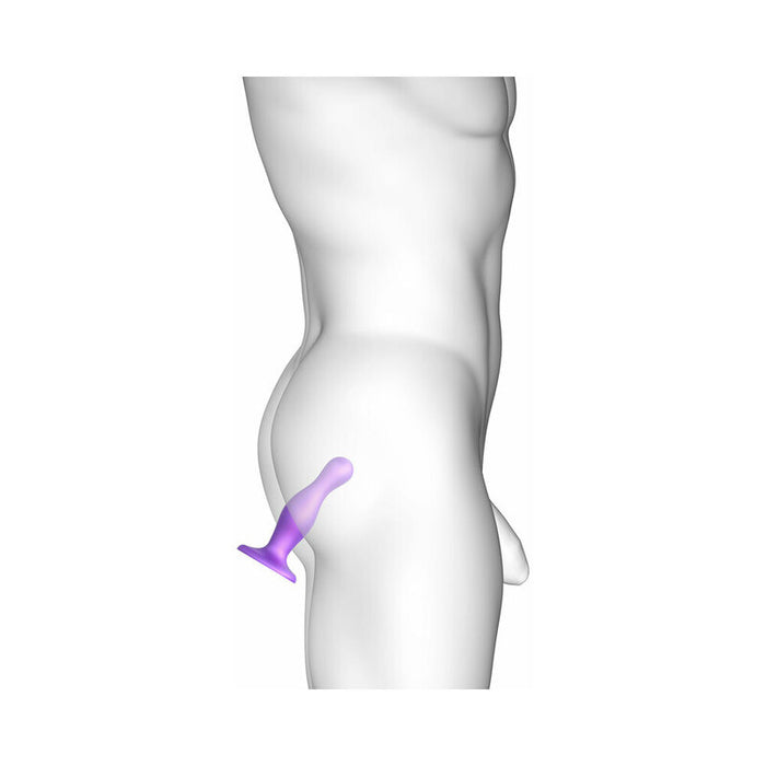 Strap-On-Me Dildo Plug Curvy Medium Purple