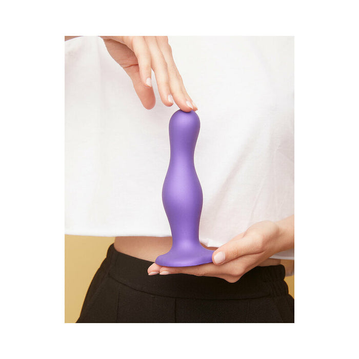 Strap-On-Me Dildo Plug Curvy Medium Purple