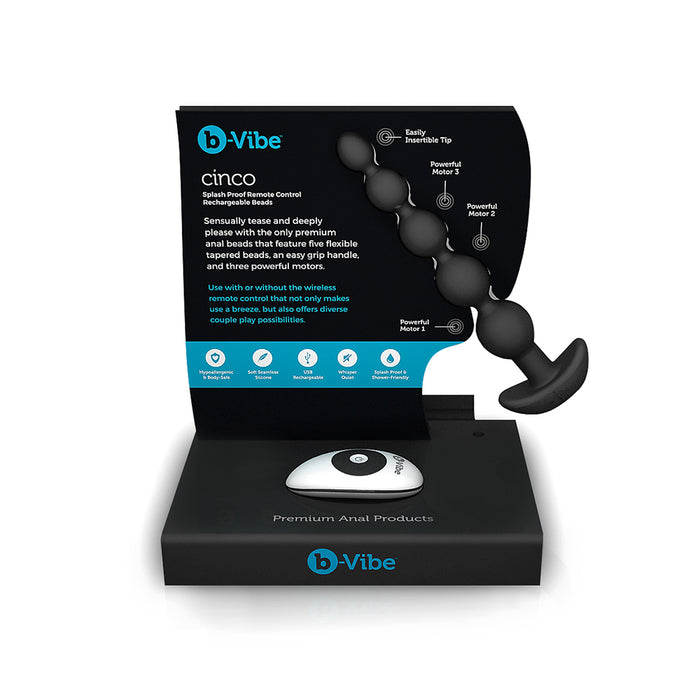 b-Vibe Cinco Beads POS DISPLAY