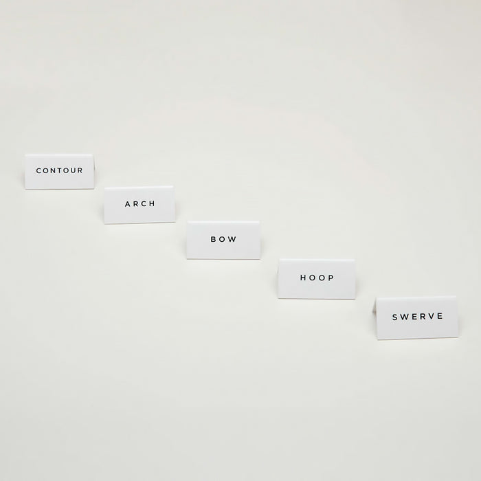 Le Wand Stainless Tray Display
