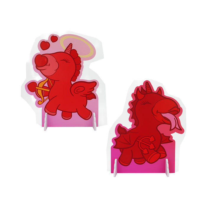Unihorn Standee Cupids Beau Blaze Diablo