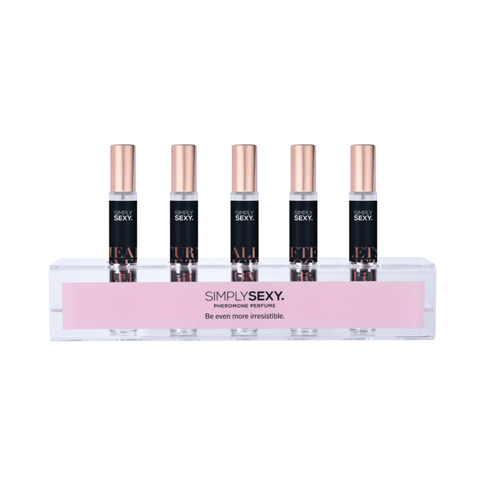 Simply Sexy Pheromone Perfume Spray Display with Testers (6pcs)