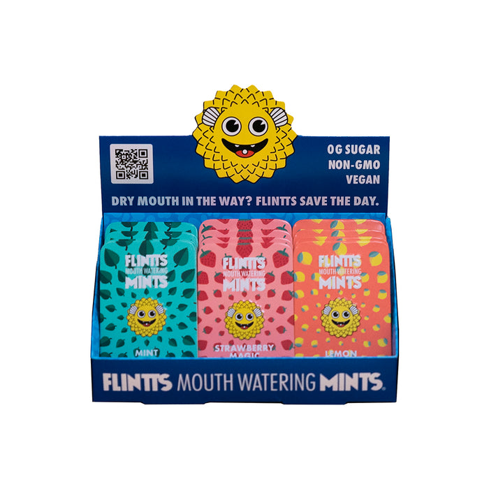Flintts Mints POS Flat Display - Empty