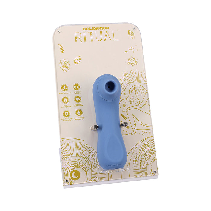 Acrylic Display RITUAL Bliss Rechargeable Silicone Sucking Toy