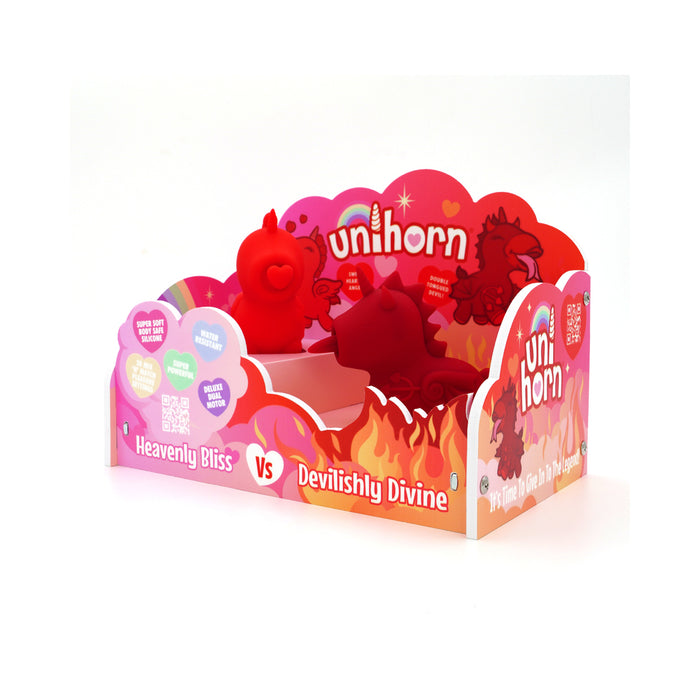 Unihorn POS Display - Cupid's Beau & Blaze Diablo