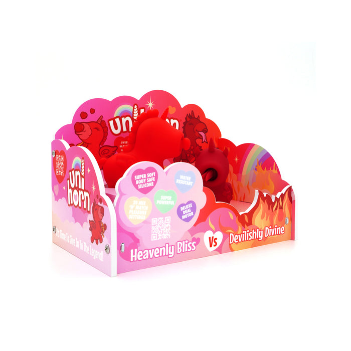 Unihorn POS Display - Cupid's Beau & Blaze Diablo