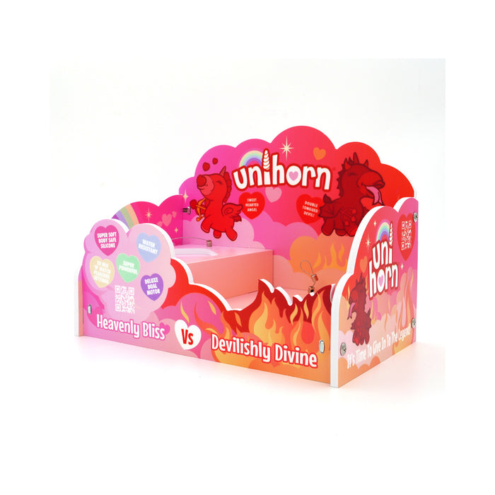 Unihorn POS Display - Cupid's Beau & Blaze Diablo