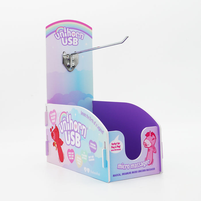 Unihorn USB POS Till Side Display (Structured / Foam Holds 6pcs)