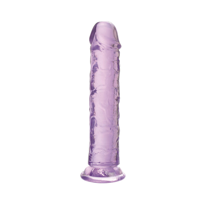 Adam & Eve Crystal Gem 7 in. Dildo Amethyst Tester