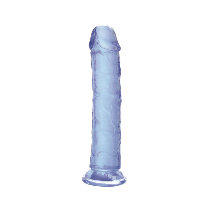 Adam & Eve Crystal Gem 7 in. Dildo Sapphire Tester