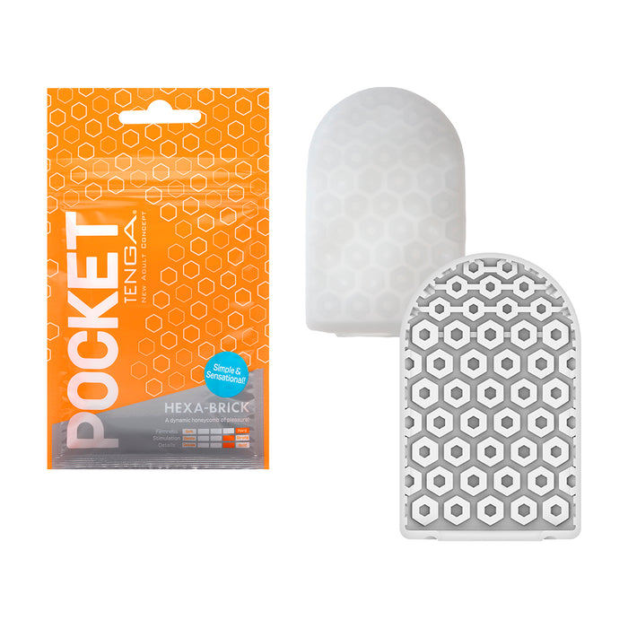 Tenga Pocket Hexa Brick Tester