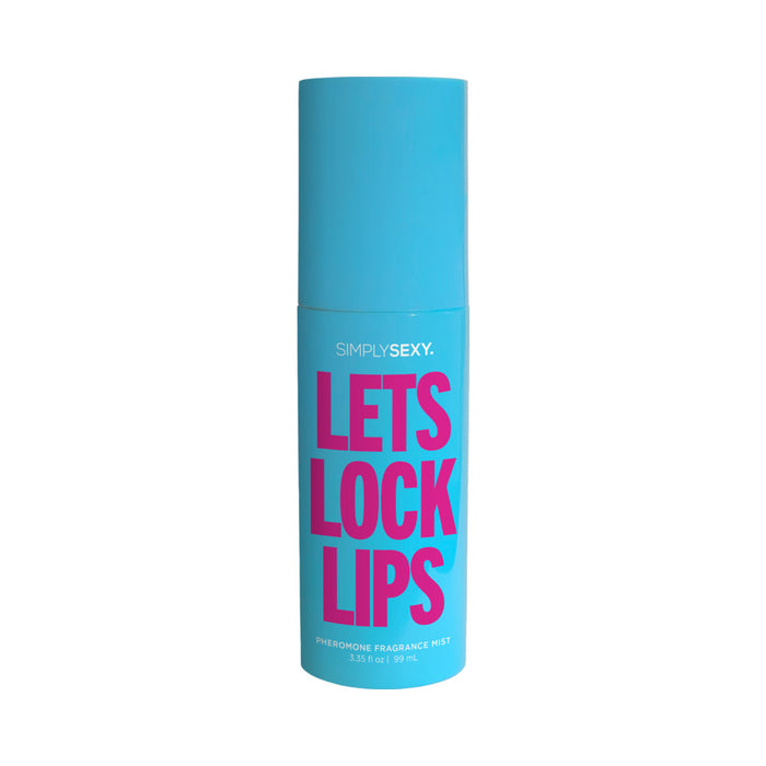 Simply Sexy Let's Lock Lips Pheromone Fragrance Mist 3.35 oz. Tester