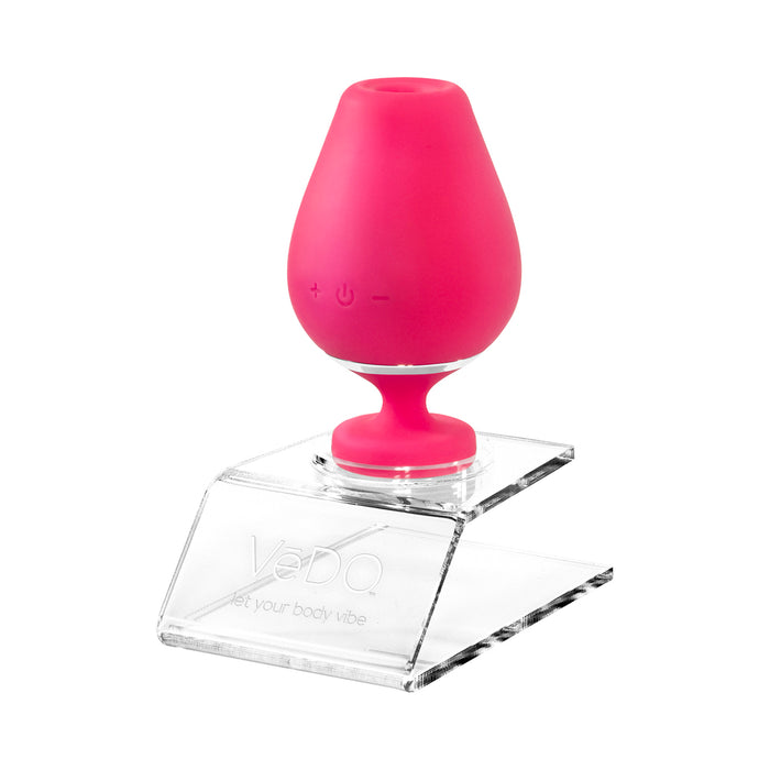 VeDO Vino Rechargeable Vibrating Sonic Vibe Pink Tester