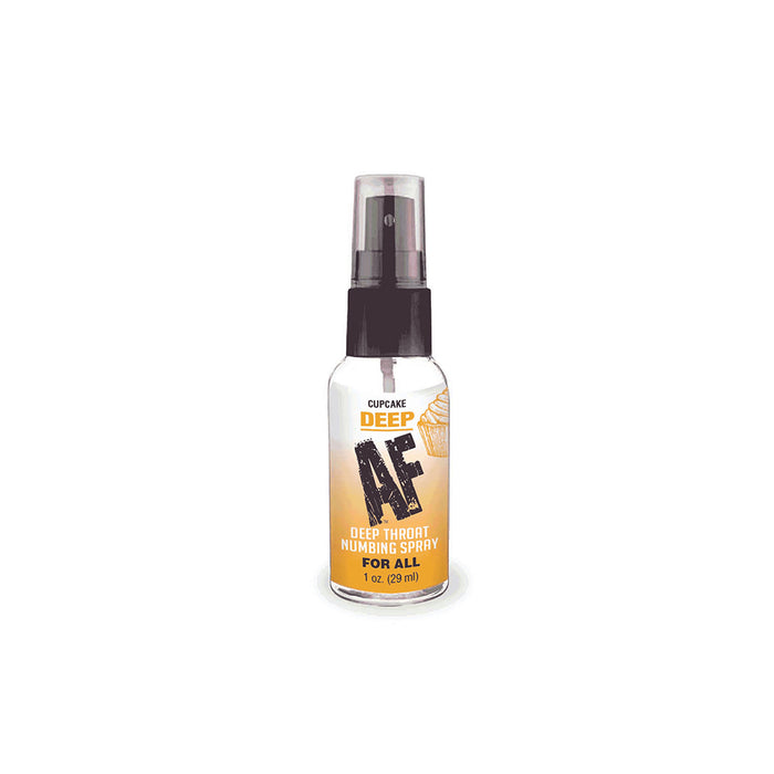 Deep AF Deep Throat Spray Cupcake 1 oz. Tester