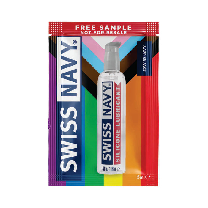 Swiss Navy Premium Silicone Pride Lubricant 5 ml Tester