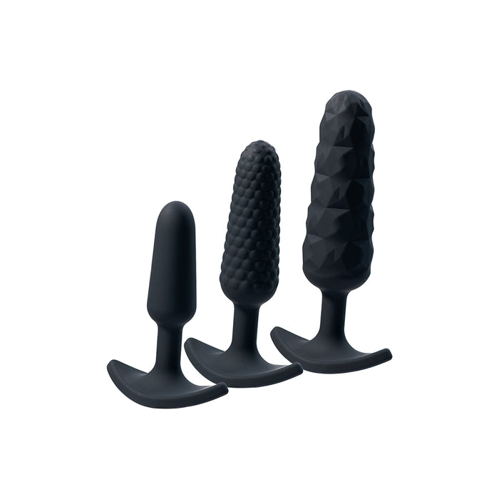 VeDO Trio Anal Plug Set Black Tester