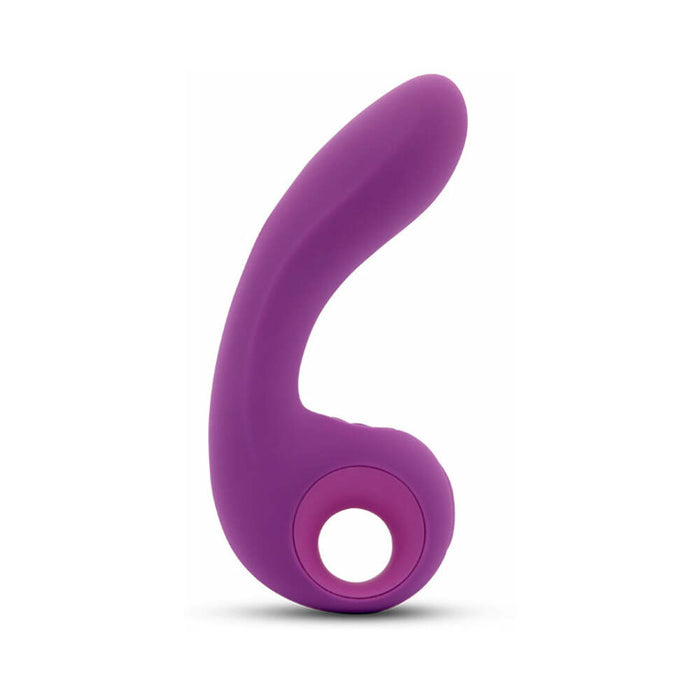 Nu Sensuelle Raine Nubii External Tapping Vibe with Turbo Boost and Heat Purple Tester