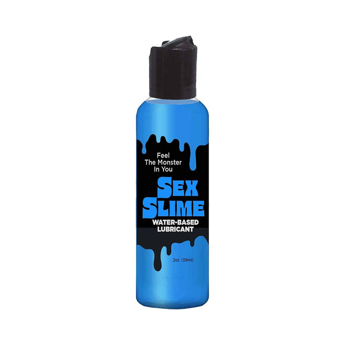 Sex Slime Water-Based Lubricant Blue 2 oz. Tester