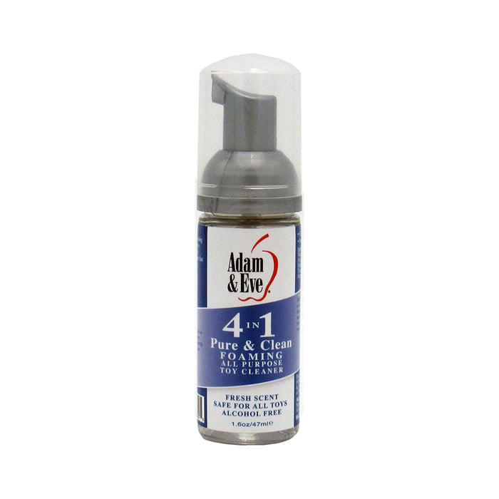 Adam & Eve 4 in 1 Pure & Clean Foaming 1.6 oz. Tester