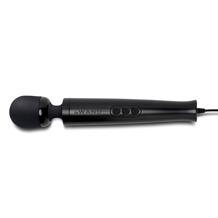 Le Wand Die Cast Plug-In Massager Black Tester
