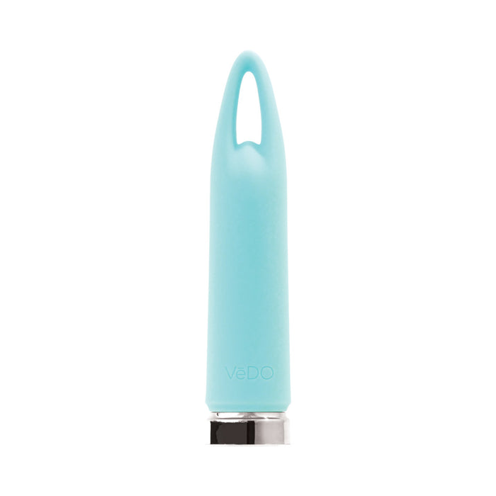 VeDO Lasso Rechargeable Bullet Vibe Turquoise Tester