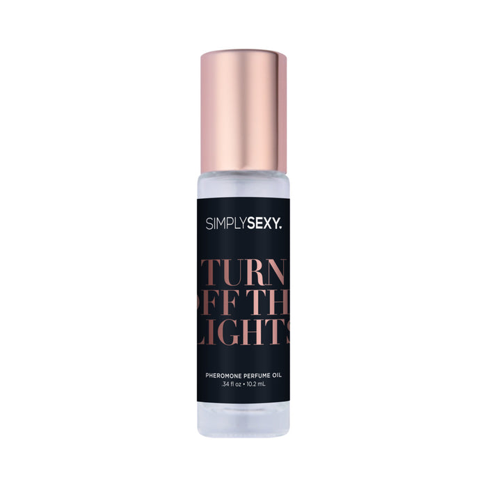 Simply Sexy Pheromone Perfume Oil Roll-On Turn Off The Lights 0.34 oz. Tester