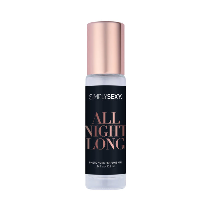 Simply Sexy Pheromone Perfume Oil Roll-On All Night Long 0.34 oz. Tester