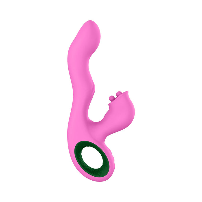 FemmeFunn Pallina Triple Action Thumping Rabbit Vibrator Pink Tester