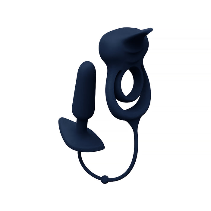 VeDO Humper Rechargeable Dual C-Ring with Anal Plug Black Tester