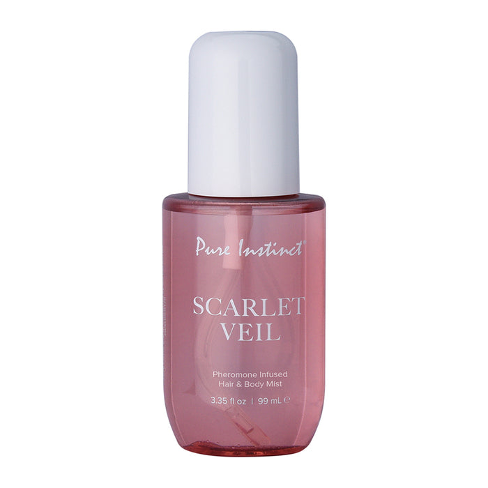 Pure Instinct Pheromone Hair & Body Mist Scarlet Veil 3.35 oz. Tester