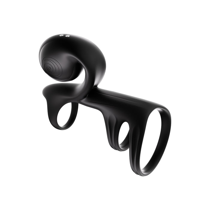 SVibe Snail JOVI Arc Couples Ring Noir Haze Tester