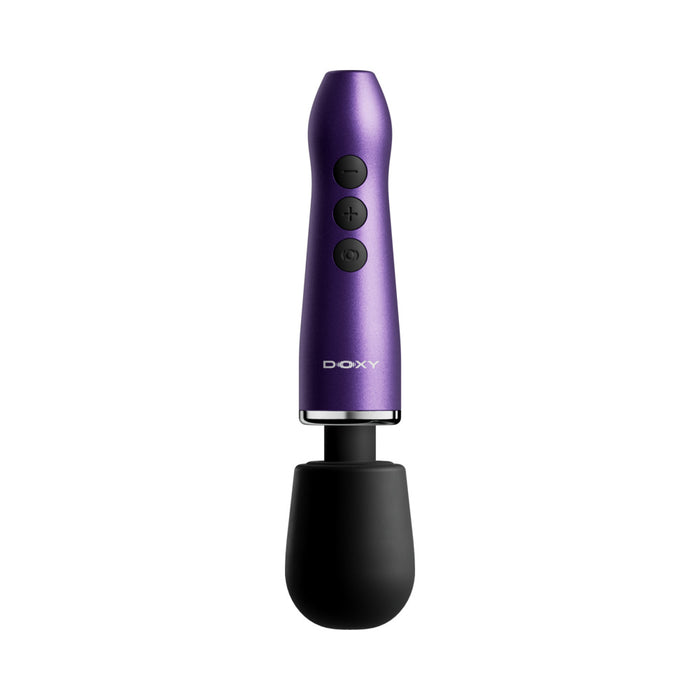 Doxy Go Travel-Sized Wand Massager Purple Tester