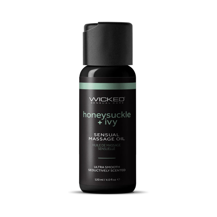 Wicked Honeysuckle+Ivy Massage Oil 4oz Tester