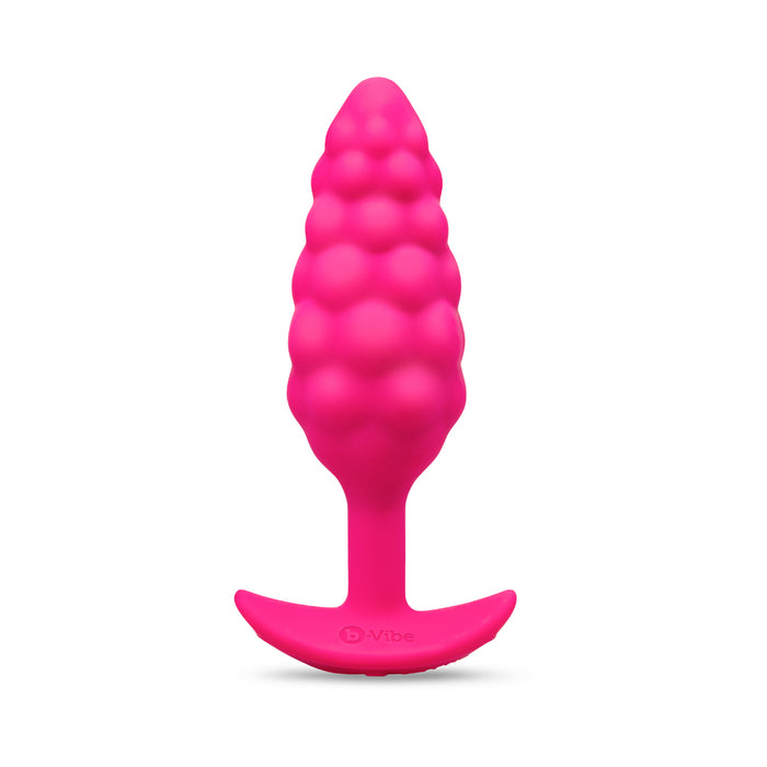 b-Vibe Bump Texture Plug Pink Tester