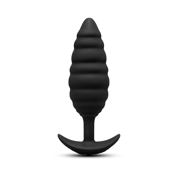 b-Vibe Twist Texture Plug Black Tester