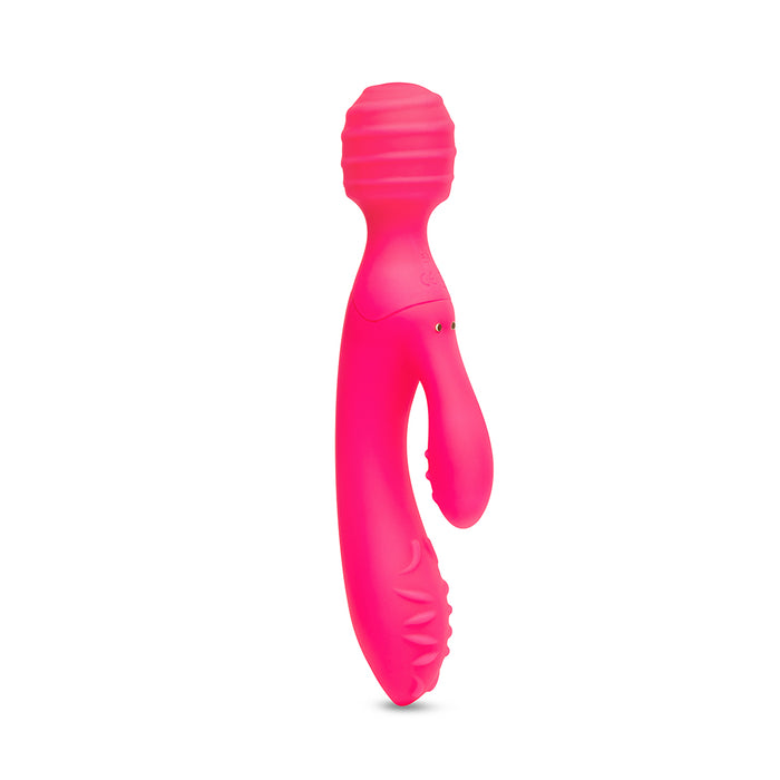 Together Toy Tri Delight Dual-Ended Triple Stim Wand & Rabbit Vibrator Tester