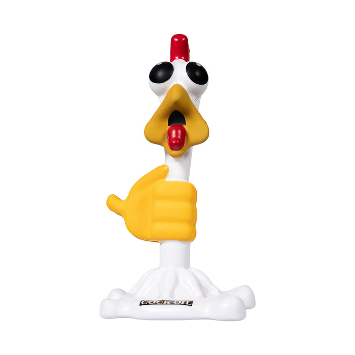 Cock Oil Rubber Chicken Statue