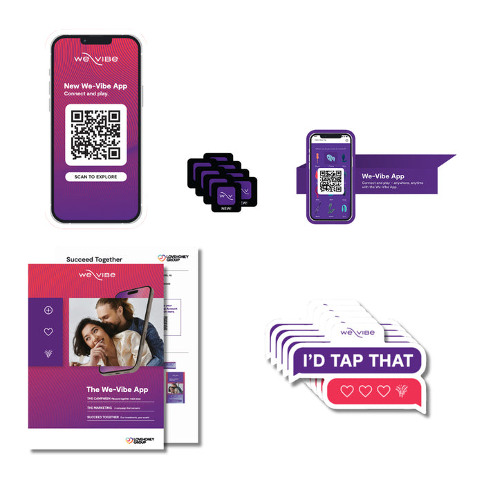 We-Vibe App Merch Kit English