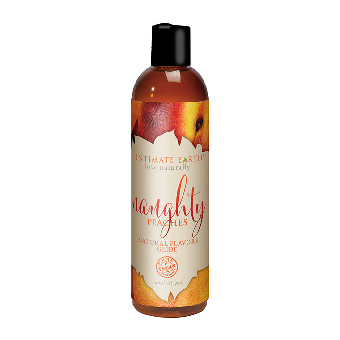 Intimate Earth Naughty Peach Pleasure Glide 4 oz. Tester